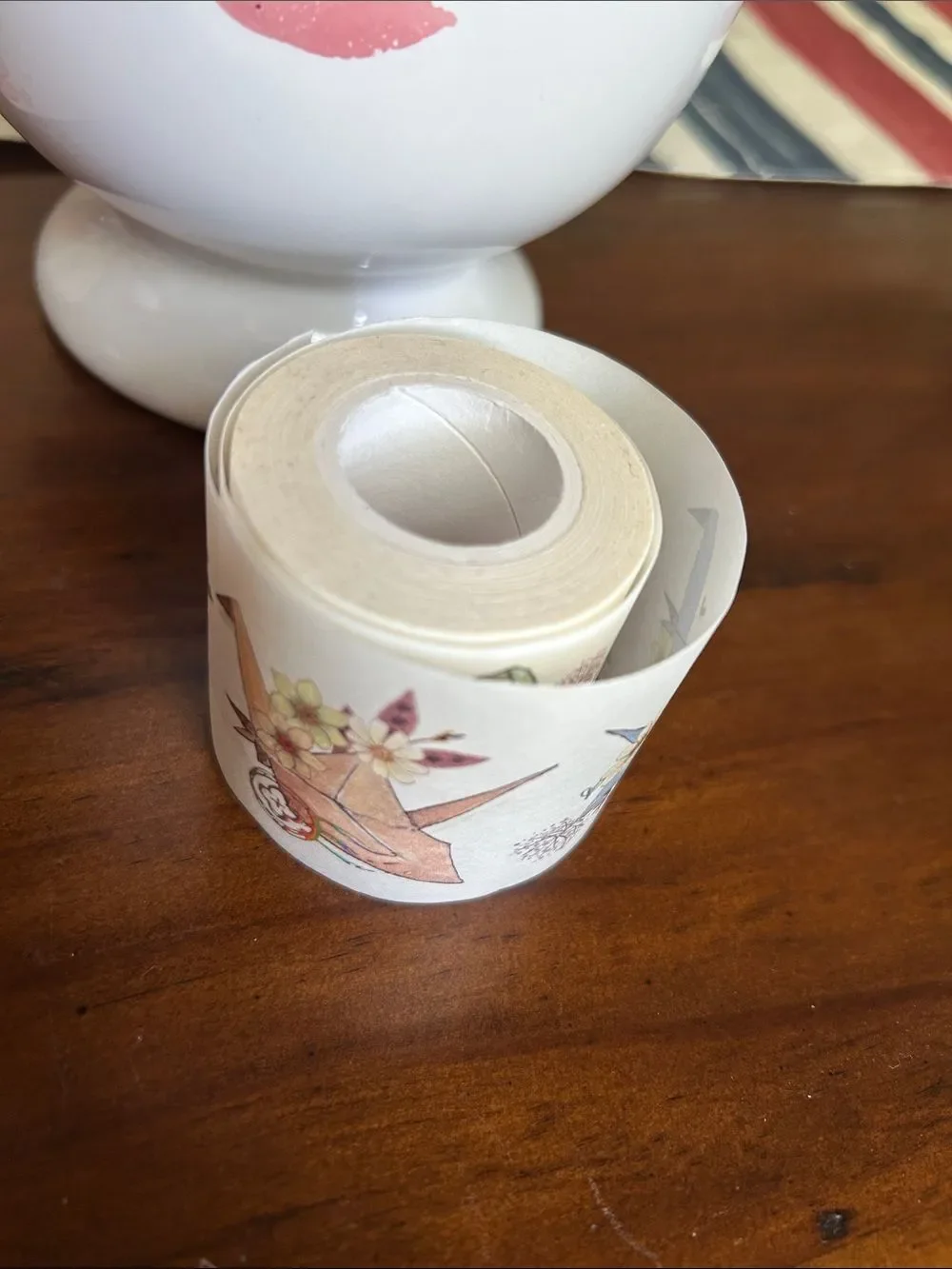 Washi Tape  Origami Crane Party Tape - Multicolor like new